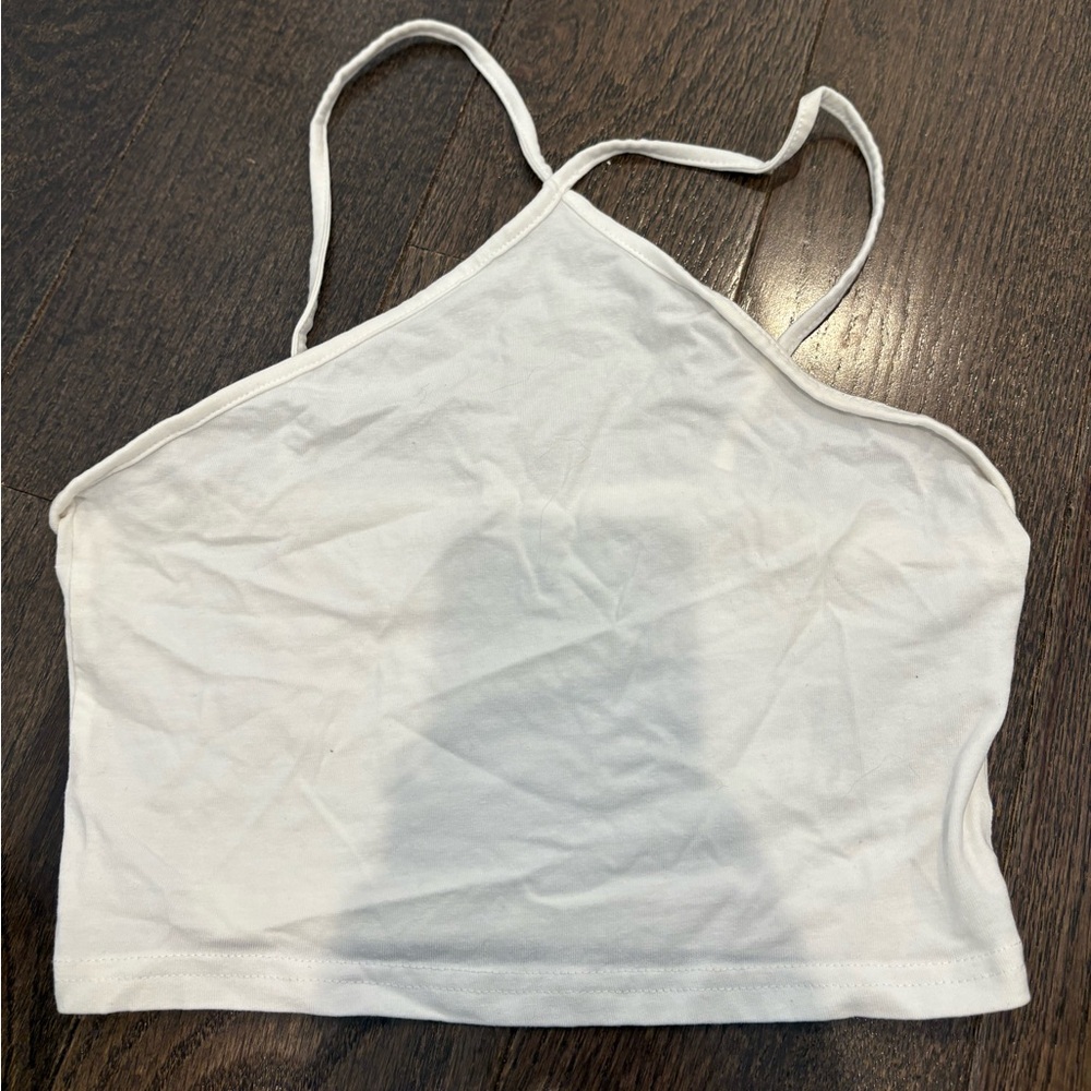 H&M Divided White Camisole Top